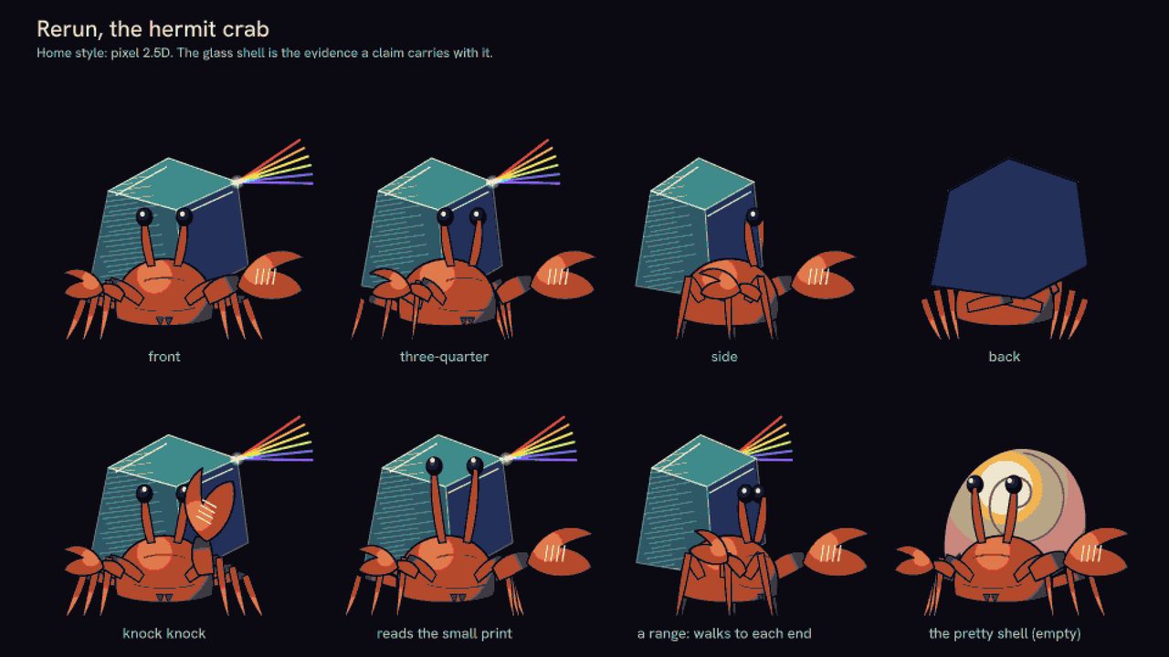 Rerun from every side, in the poses the films use.